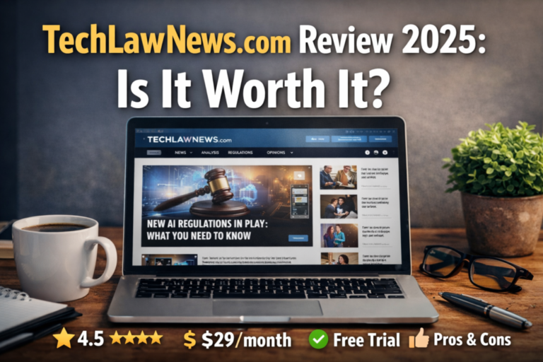 Techlawnews.com Review 2026: My Honest Experience After Weeks of Use techlawnews.com